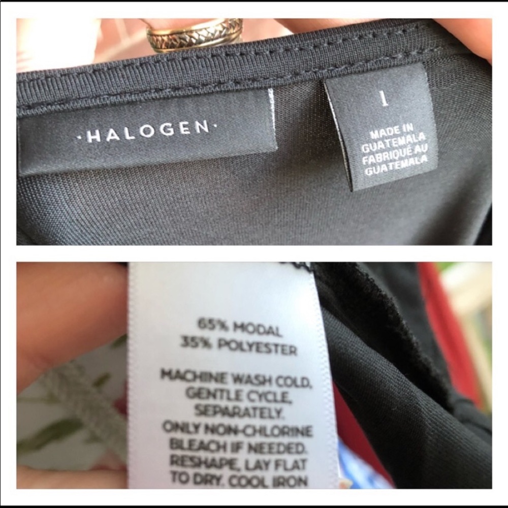Halogen Ruched Blouse, Size L - Picture 5 of 6